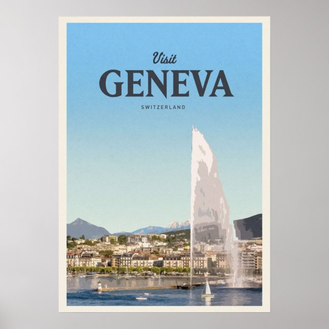Visit Geneva Poster (Front)