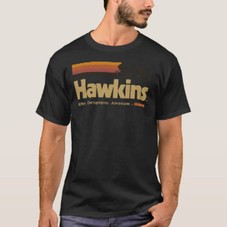 Visit Hawkins Indiana Vintage 80&x27;s TV Series C T-Shirt