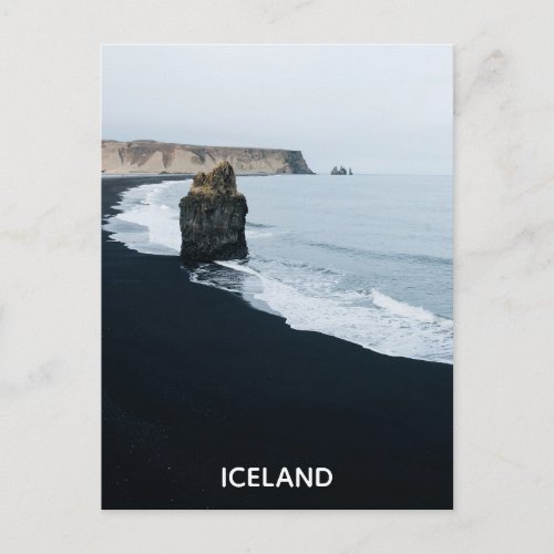 visit Iceland Travel Adventure Tourism Postcard