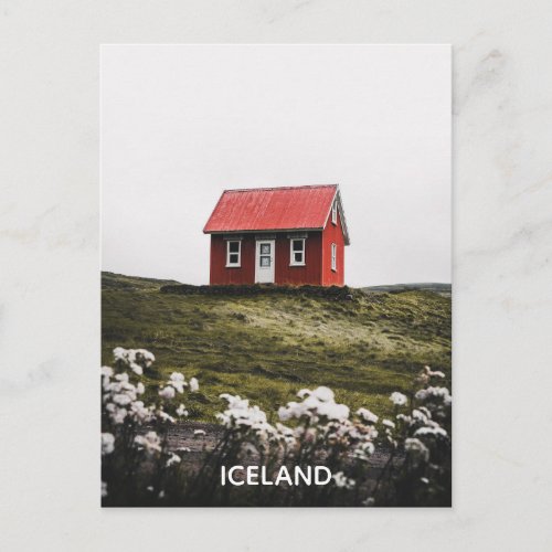 visit Iceland Travel Adventure Tourism Postcard