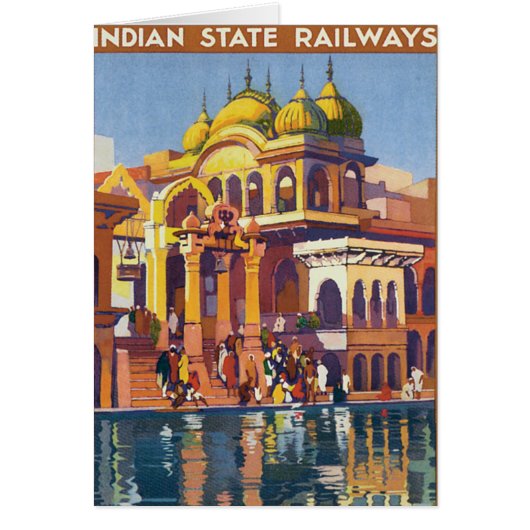 Visit India ~ Muttra Cards (Front)