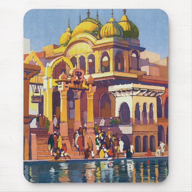 Visit India Muttra Mouse Pad (Front)
