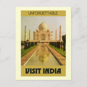 visit india postcard