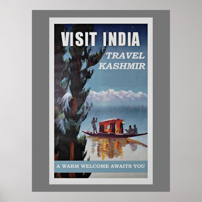Visit India Poster (Front)