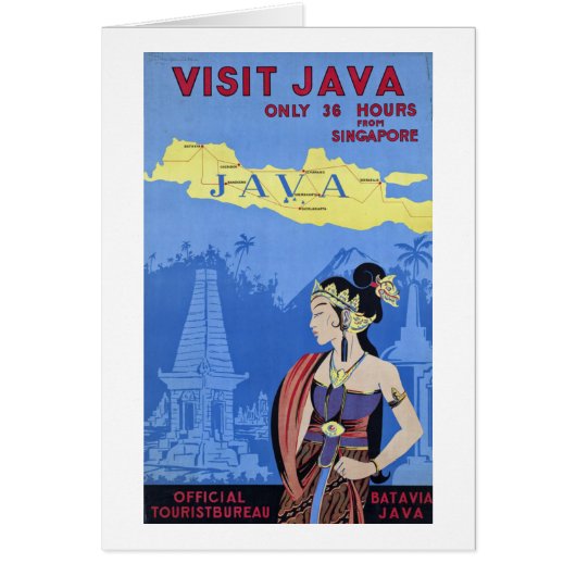 Visit Java Cards (Front)
