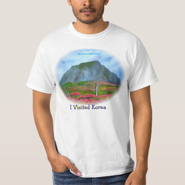Visit Jeju Island Korea (제주도) T-Shirt (Front)