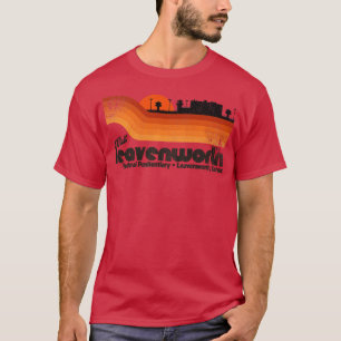 Visit Leavenworth Prison Retro Tourist Souvenir T-Shirt