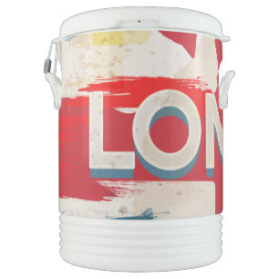 Visit London,England vintage poster Cooler