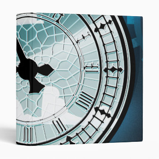 Visit London Victorian travel poster 3 Ring Binder