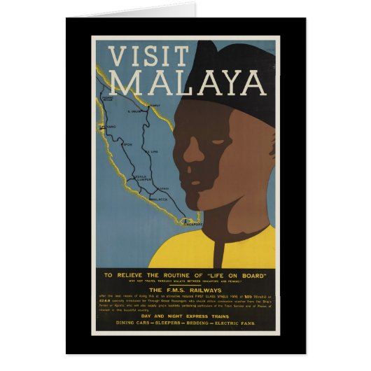 Visit Malaya Cards (Front)