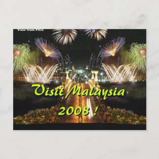Visit Malaysia 2008 ! Postcard