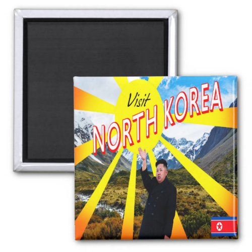 Visit North Korea Magnet