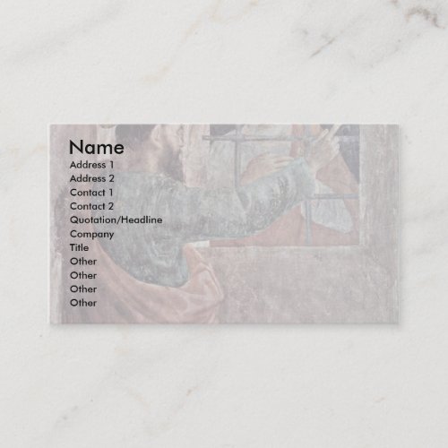 Visit Of St. Peter In Prison By The St. Paul Business Cards