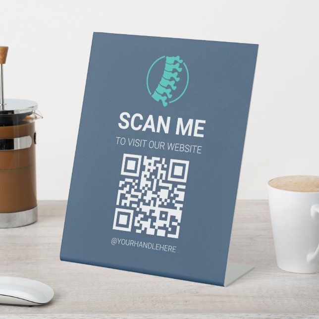 Visit Our Website QR Code Sign (In SItu)