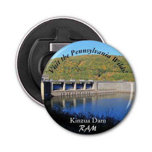 Visit PA Wilds Picturesque Souvenir Kinzua Dam Bottle Opener