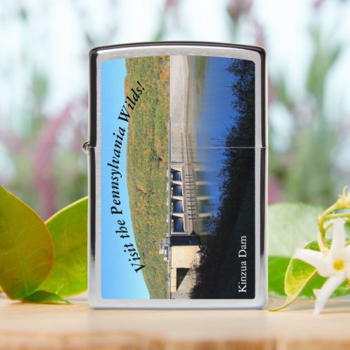 Visit PA Wilds Picturesque Souvenir Kinzua Dam Zippo Lighter