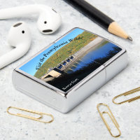 Visit PA Wilds Picturesque Souvenir Kinzua Dam Zippo Lighter | Zazzle