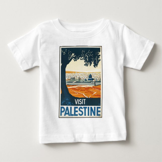 Visit Palestine Baby T-Shirt (Front)