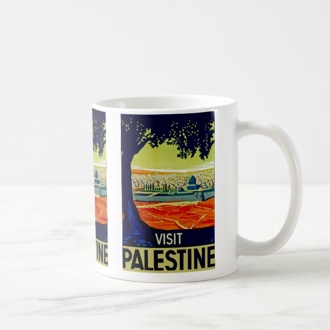 Visit Palestine Coffee Mug (Right)