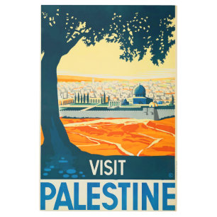 Visit Palestine Metal Print