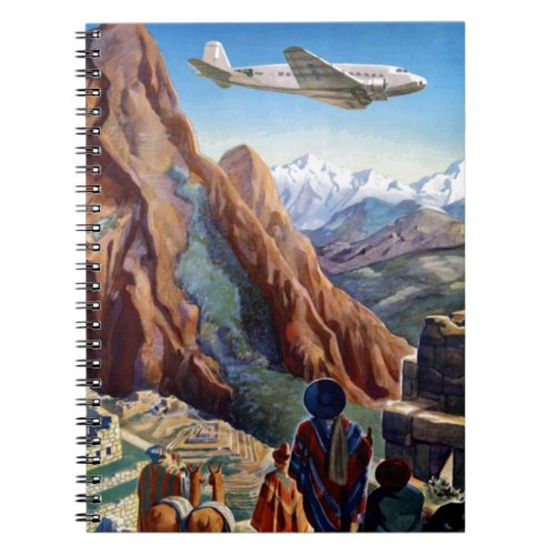 Visit Peru Vintage Travel Notebook