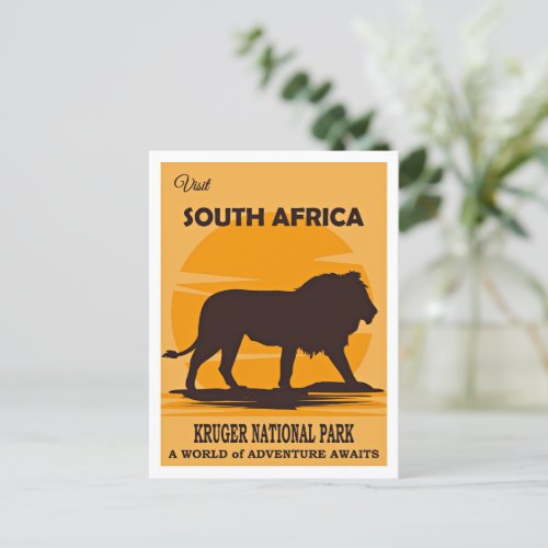 Visit South Africa Postcard