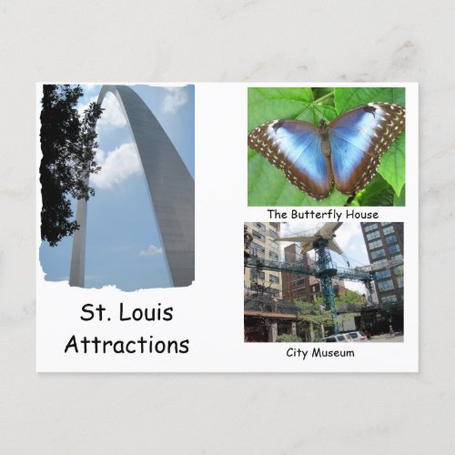 Visit St  Louis Postcard