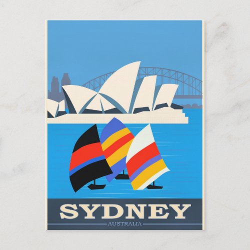Visit Sydney, Australia Postcard