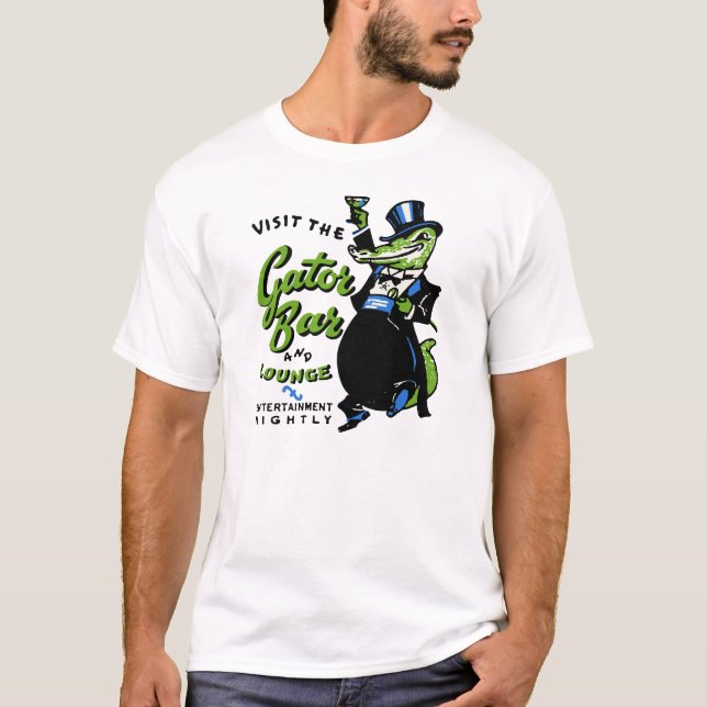 Visit the Gator Bar and Lounge T-Shirt (Front)