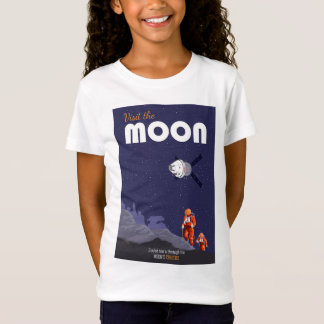 Visit the Moon - Space Travel T-Shirt