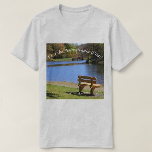 Visit the PA Wilds Souvenir Twin Lakes T_Shirt