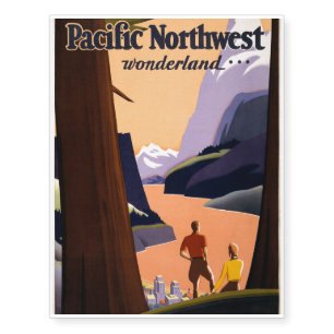 Visit the Pacific Northwest Wonderland... Temporary Tattoos