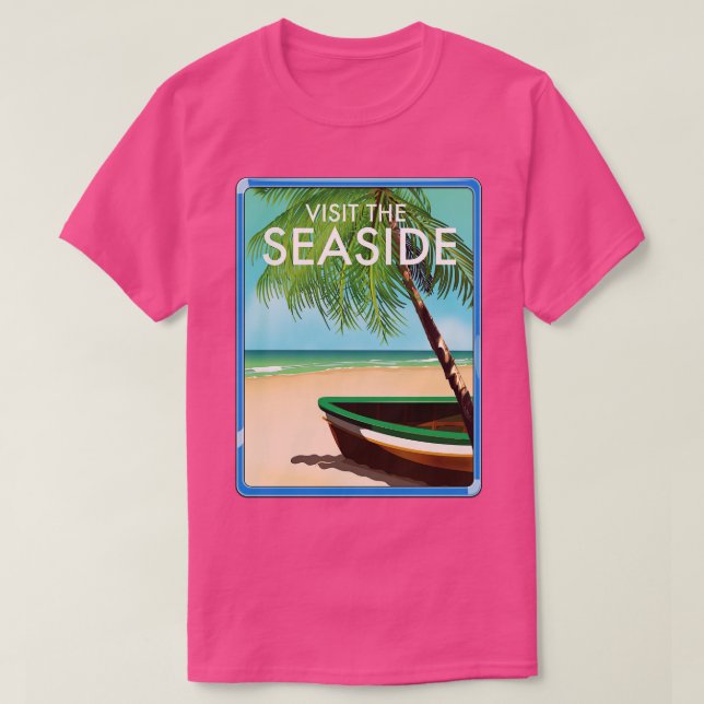 Visit the Seaside T-Shirt (Design Front)