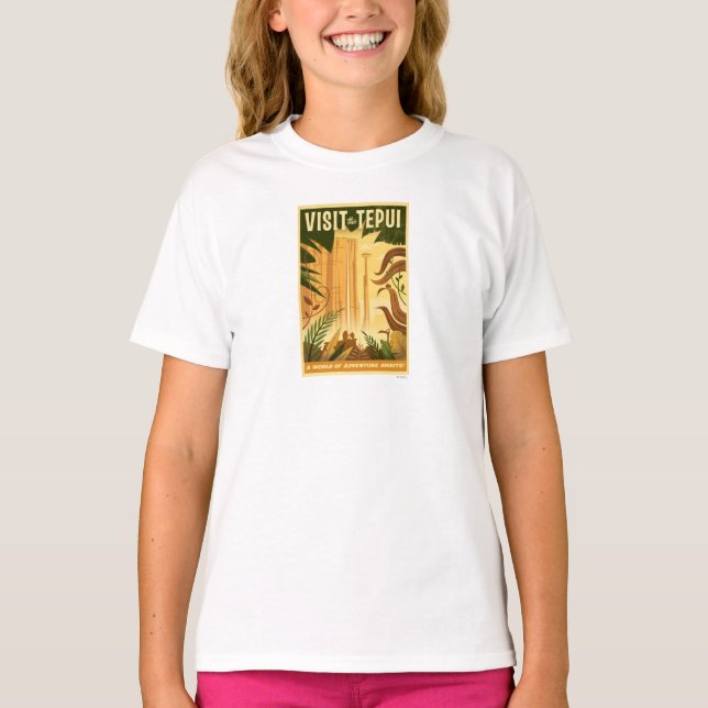 Visit the Tepui! - Disney Pixar UP Movie poster T-Shirt (Front)