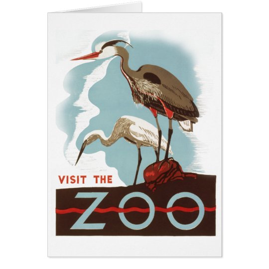 Visit the Zoo Card