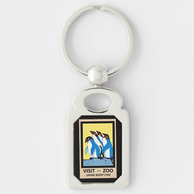 Visit the Zoo, London, Regent's Park  Keychain (Front)
