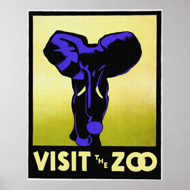 Visit the Zoo Poster (Front)