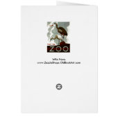 Visit the Zoo - WPA Poster - Cards (Back)
