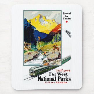Visit Your Far West National Parks Mouse Pad