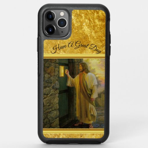 Visitation at Dawn Jesus Knocking on a Rustic Door OtterBox Symmetry iPhone 11 Pro Max Case