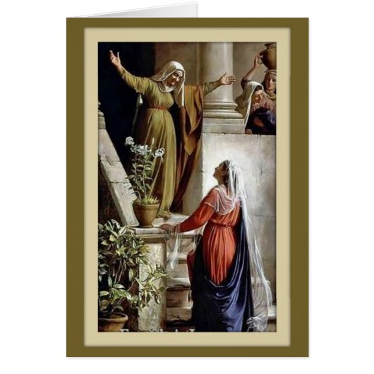 Visitations of the Virgin Mary St. Elizabeth (Front)