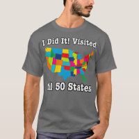 Visited All 50 States USA States