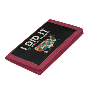 Visited All 50 US States - USA Map Travel - Visit  Tri-fold Wallet