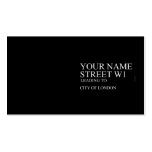 Your Name Street  Visitekaartjes