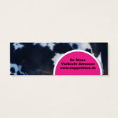 Visitenkarte Gefleckte Doggen (Back)