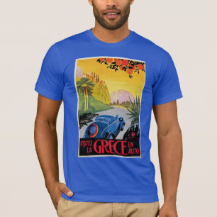 Visitez La Grece en Auto T-Shirt