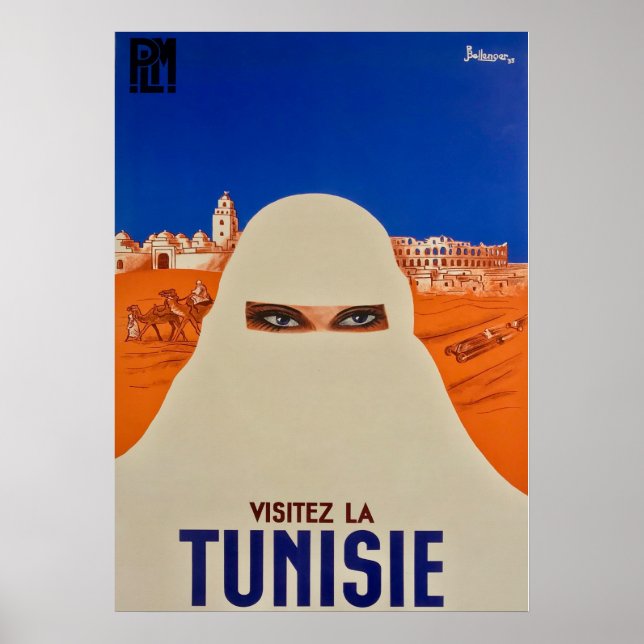 VISITEZ LA TUNISIE POSTER (Front)