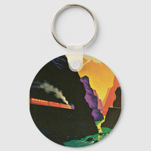 Visitez La Yougoslavie Keychain