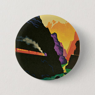 Visitez La Yougoslavie Pinback Button