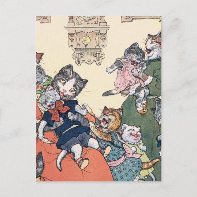 Visiting Aunts Postcard (Front)